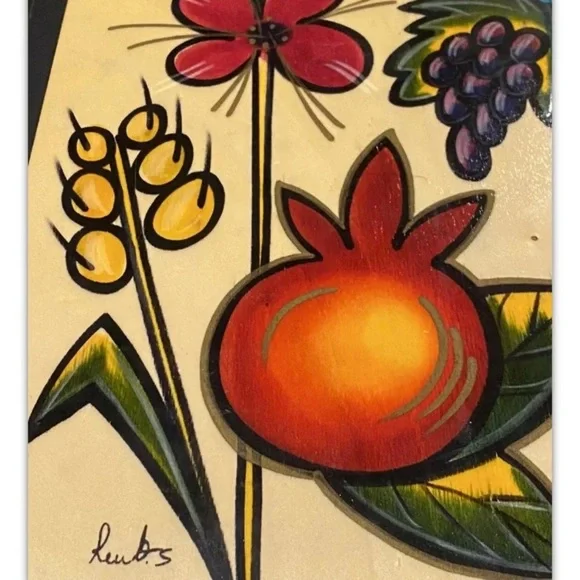 Kakadu Custom Israeli Art Wood Note Pad Folder Brand New - Picture 2 of 6